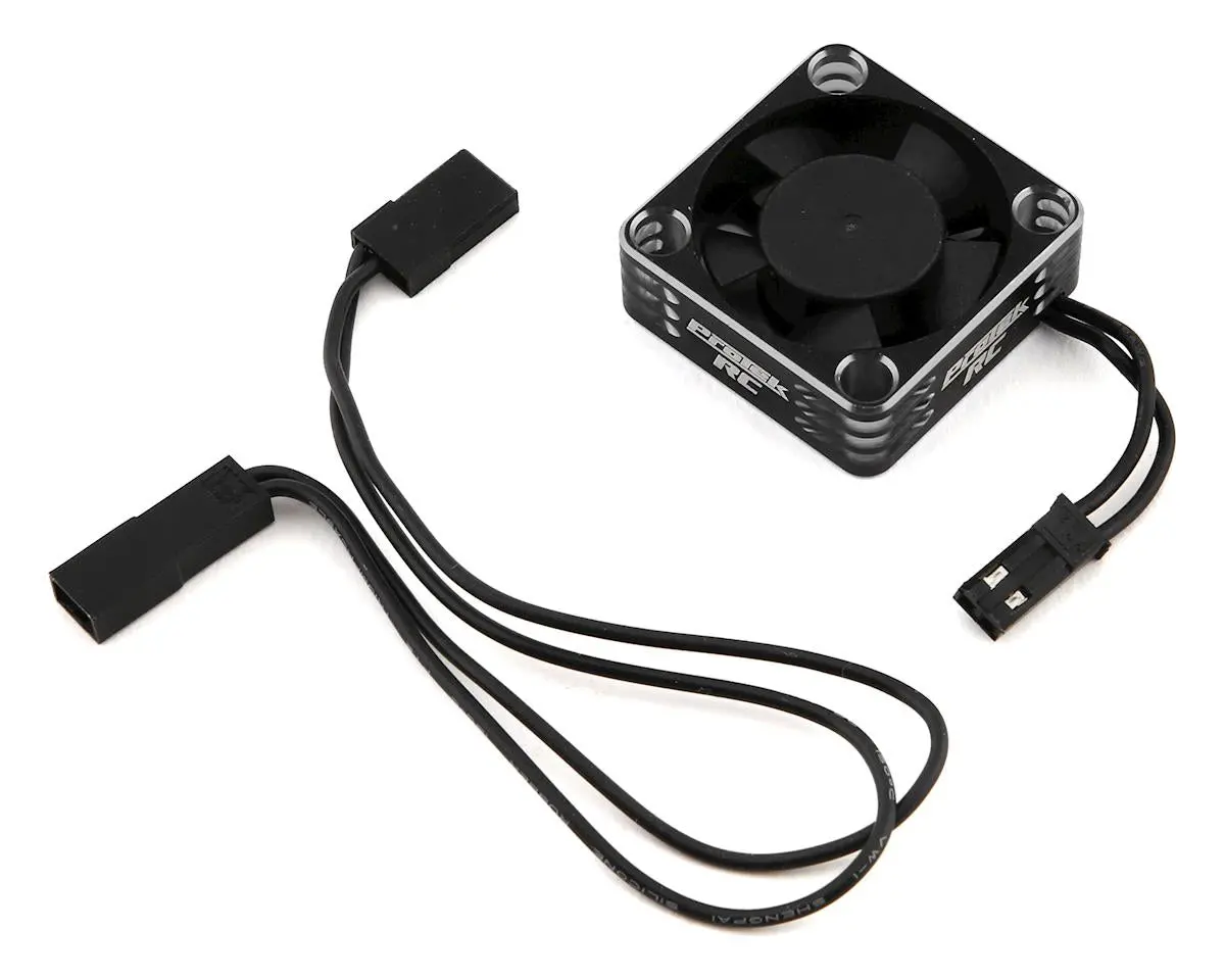 Ptk-2111 Protek Rc 30X30x10mm Aluminum High Speed Hv Cooling Fan (Silver/Black) 1