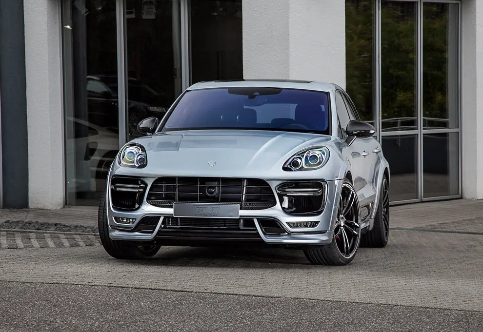 Techart Front Spoiler I For Porsche 95B Macan Turbo Up To Mj18 1