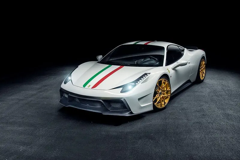 Vorsteiner Ferrari 458 Italia Vx Aero Front Bumper W/ Spoiler Kit 1