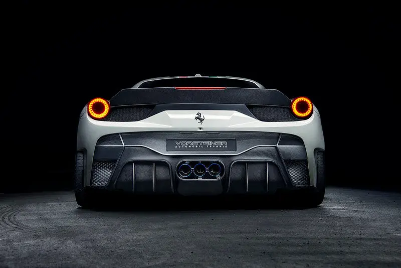 Vorsteiner Ferrari 458 Italia Vx Aero Rear Bumper W/ Diffuser 1