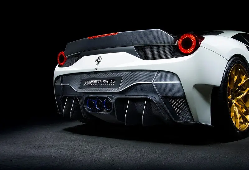 Vorsteiner Ferrari 458 Italia Vx Aero Decklid Rear Spoiler 1