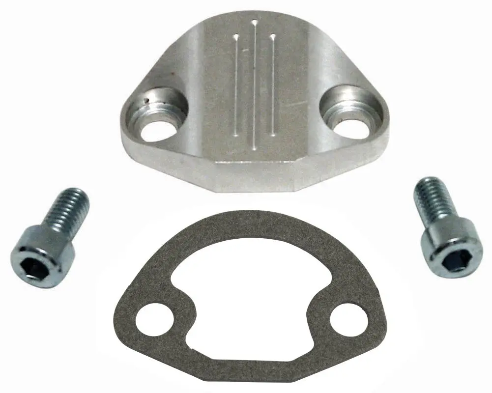 Billet Fuel Pump Block-Off 1