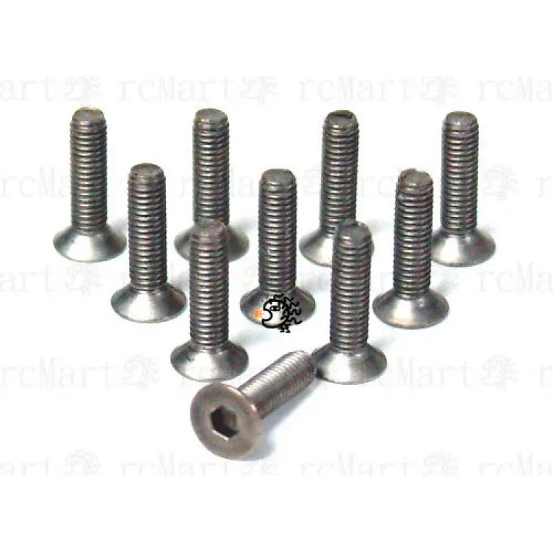 Bhf-312 3X12mm Flathead Titanium Screws 1
