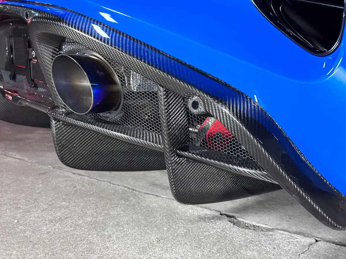 Aerie Performance Lotus Emira Carbon Fibre Diffuser Extension 1