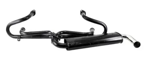 Exhaust System Single, Quiet - T3, 1500 & 1600Cc 1