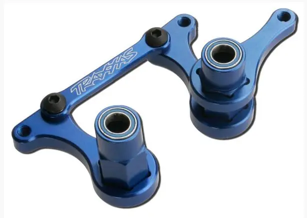 3743A Traxxas Steering Bellcrank, Drag Link Blue 1