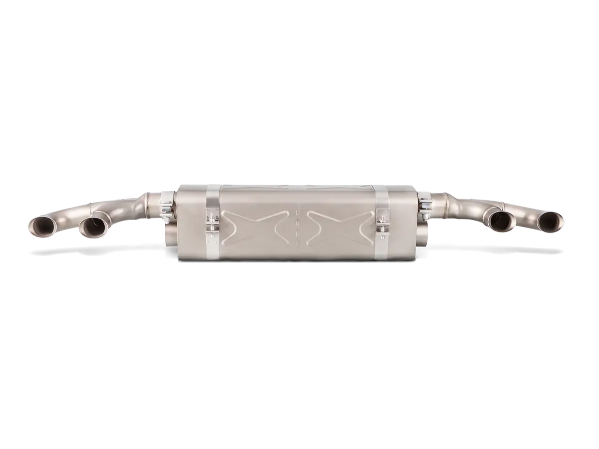 Akrapovic Porsche 911 Turbo / Turbo S (991.2) 2016 Slip-On Line (Titanium),S-Po/Ti/6H 1
