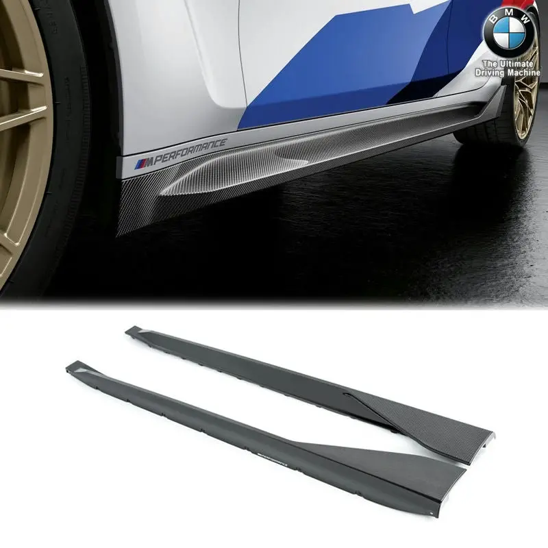 Sooqoo Bmw M3 G80 / M4 G82 Mp Style Dry Carbon Fiber Side Skirts Set 1