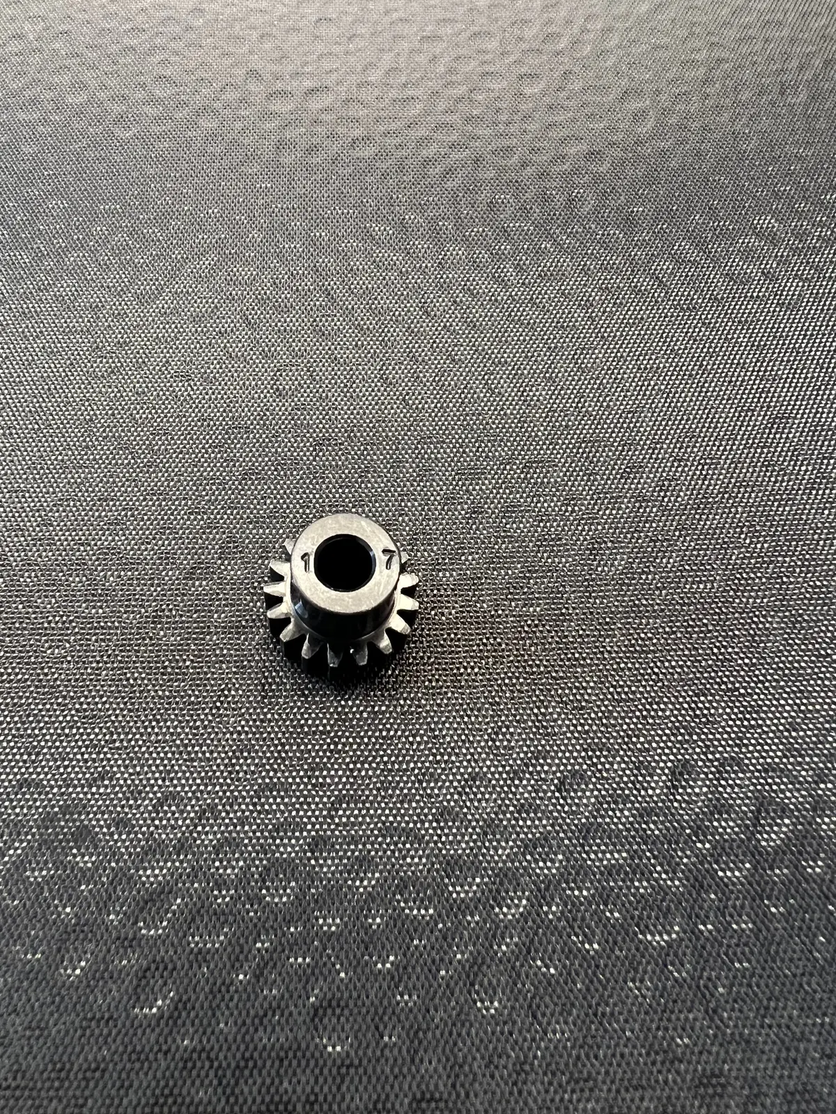 32 Pitch 3Mm Shaft Aluminum Pinion Gear Anodized Black 1