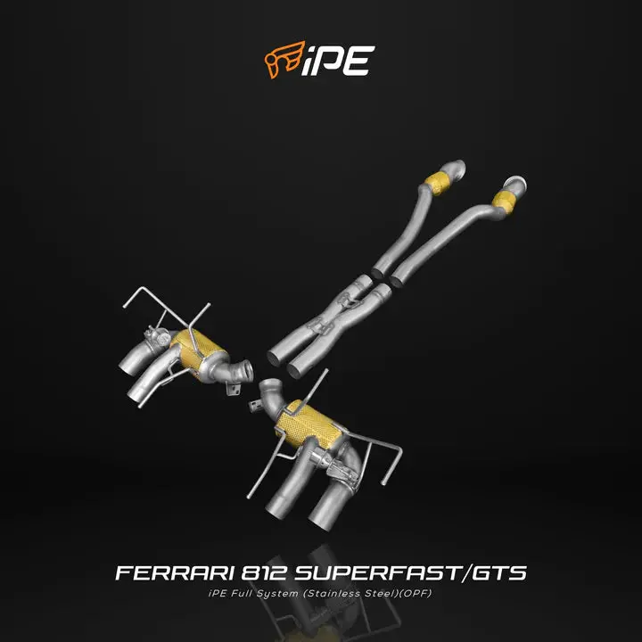 Ipe Ferrari 812 Superfast Valvetronic Exhaust System 1