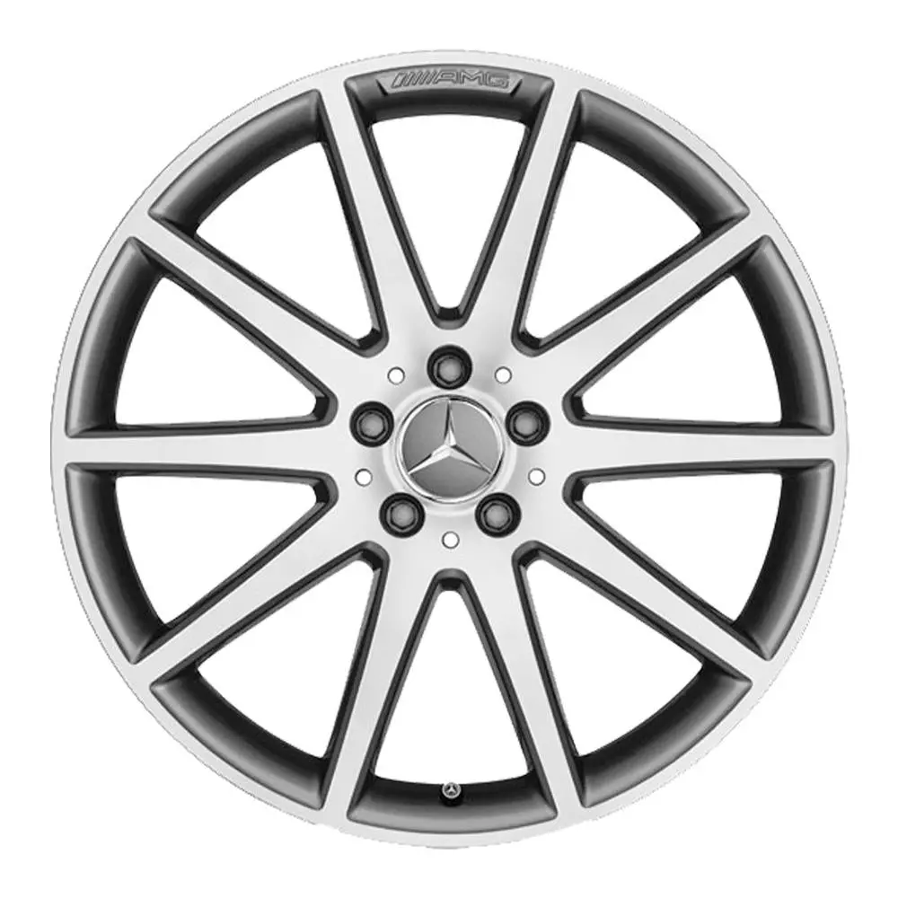 20" Mercedes-Benz G-Class Amg 10-Spoke Oe Complete Wheel Set 1