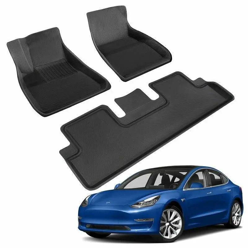 3D Floor Mats For Tesla Model 3 Highland 5