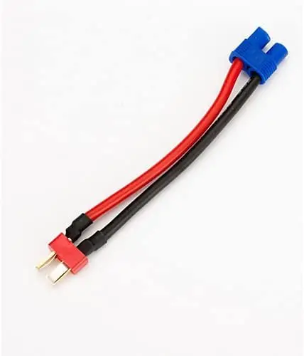 Dync0060 Battery Adapter: Ec3 Battery To Deans Comp Male 1
