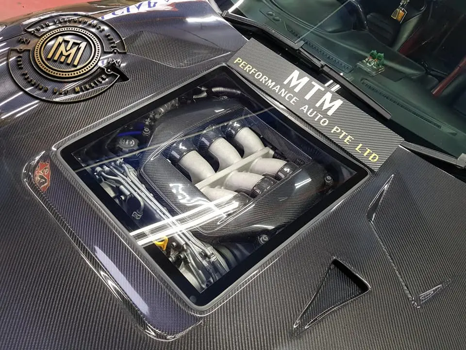 Cmst Carbon Fiber Engine Cover For Nissan Gtr R35 2008-2016 1