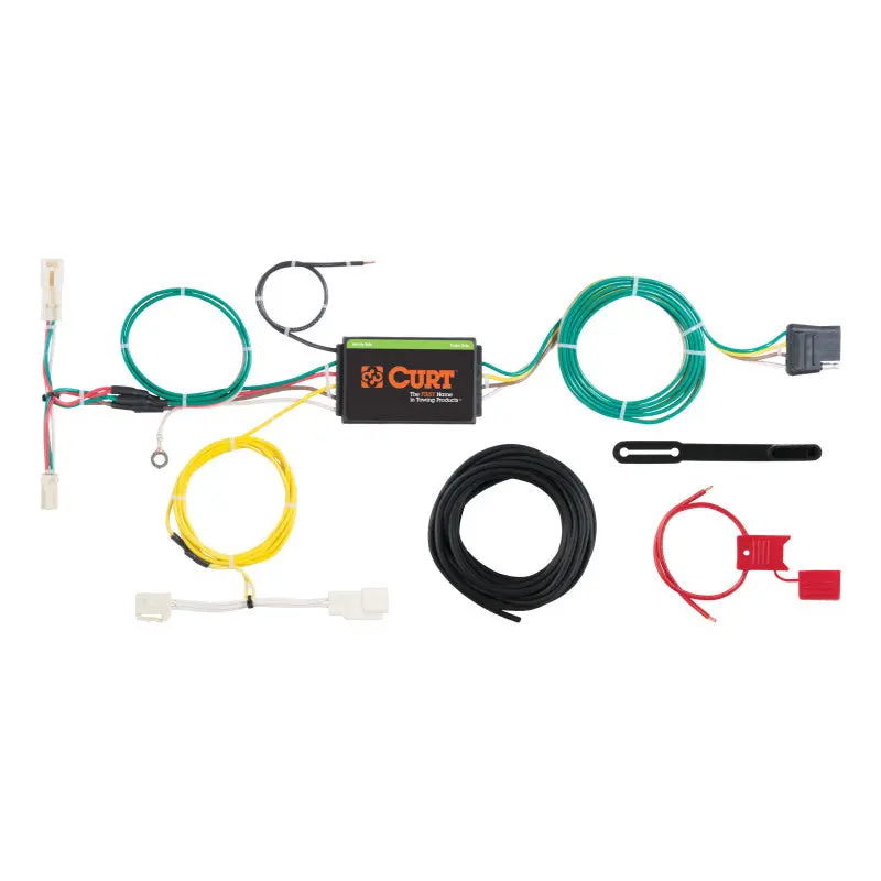 Curt Custom Vehicle-Specific Wiring Harness For 2016–2016 Lexus Gs350 – 4-Way Flat Trailer Output 1