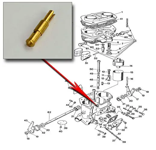 Fuel Idle Jet .52 1