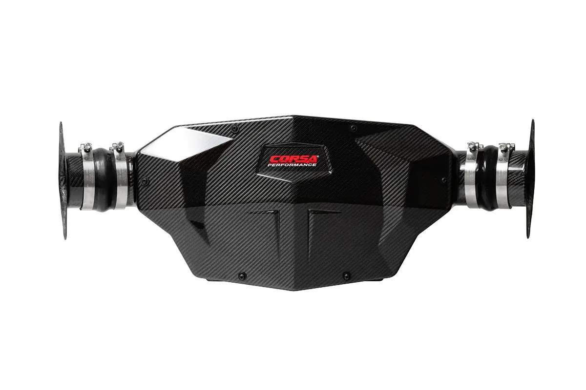 Corsa Performance Carbon Fiber Intake With Drytech Filters For '20-'25 C8 Corvette (44003D) 1