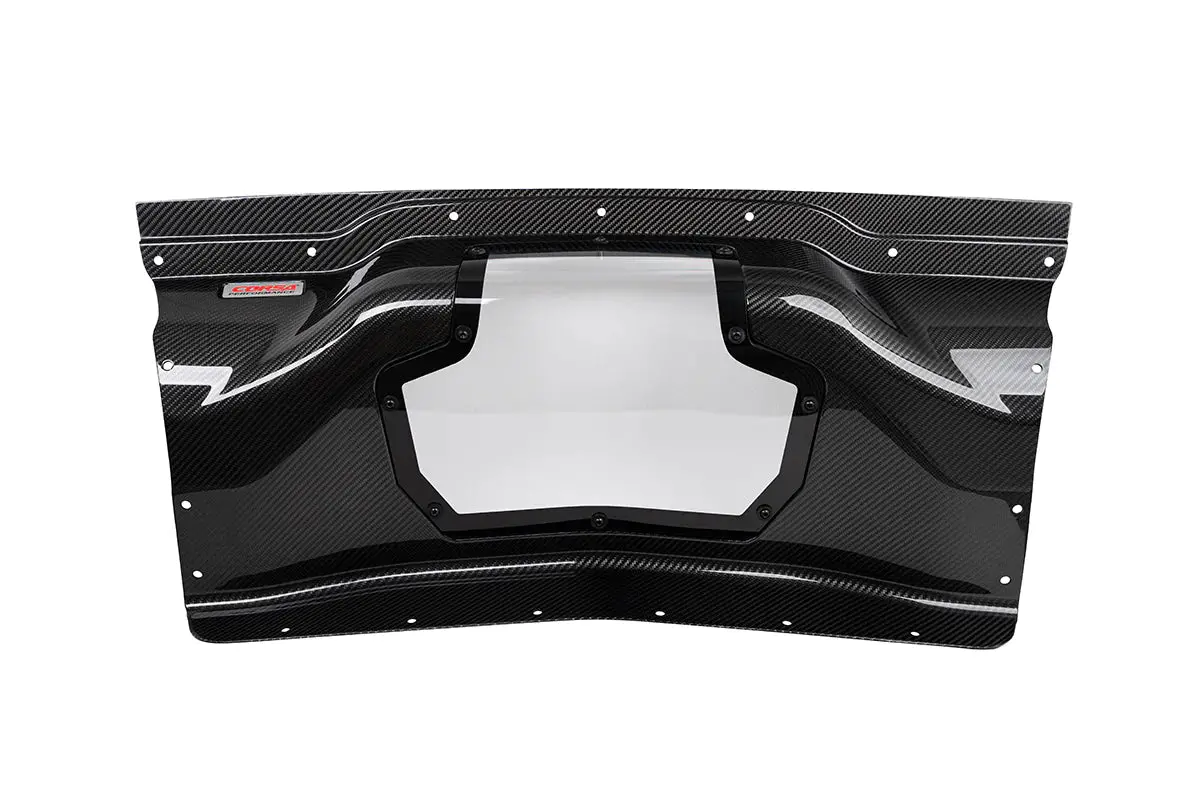 Corsa Carbon Fiber Clear Trunk Panel For '20-'25 C8 Corvette (44009) 1