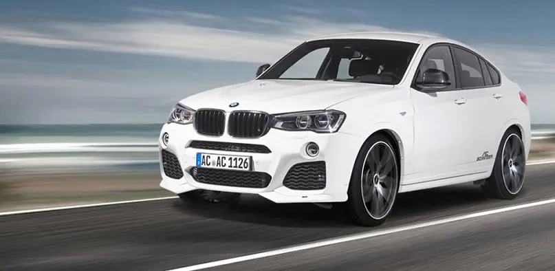 Ac Schnitzer Bmw X4 Front Spoiler Elements For M-Technik Cars 1
