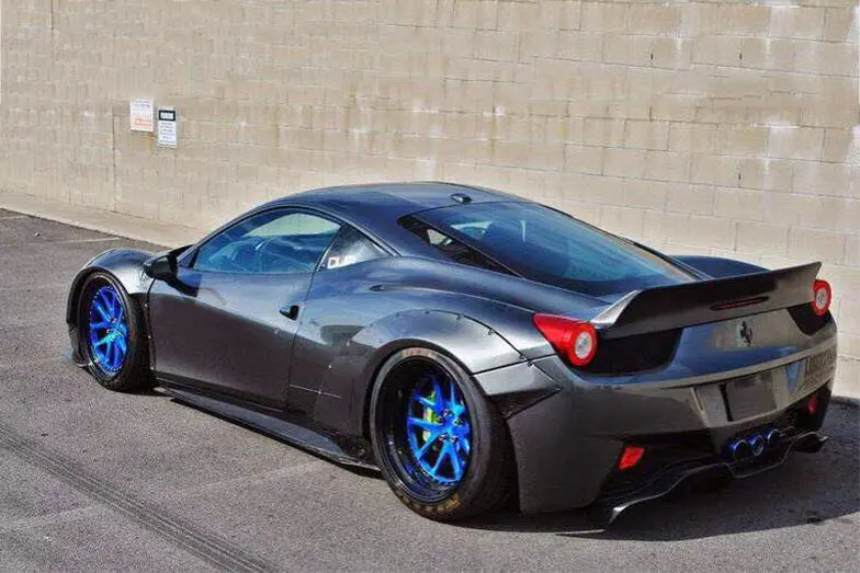 Carbondo 2010-2015 Ferrari 458 Coupe De Style Carbon Fiber Rear Trunk Spoiler 1