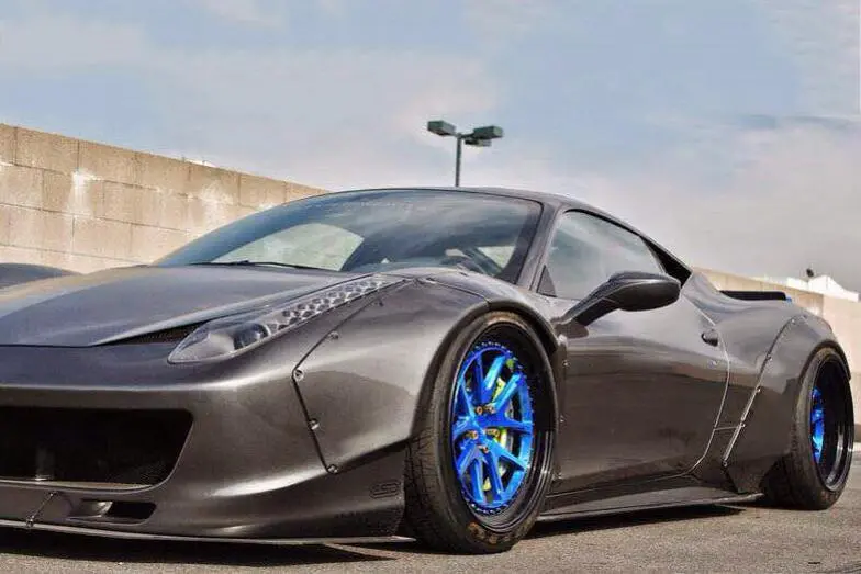 Carbondo 2010-2015 Ferrari 458 Coupe/Spyder De Style Wide Fender 1