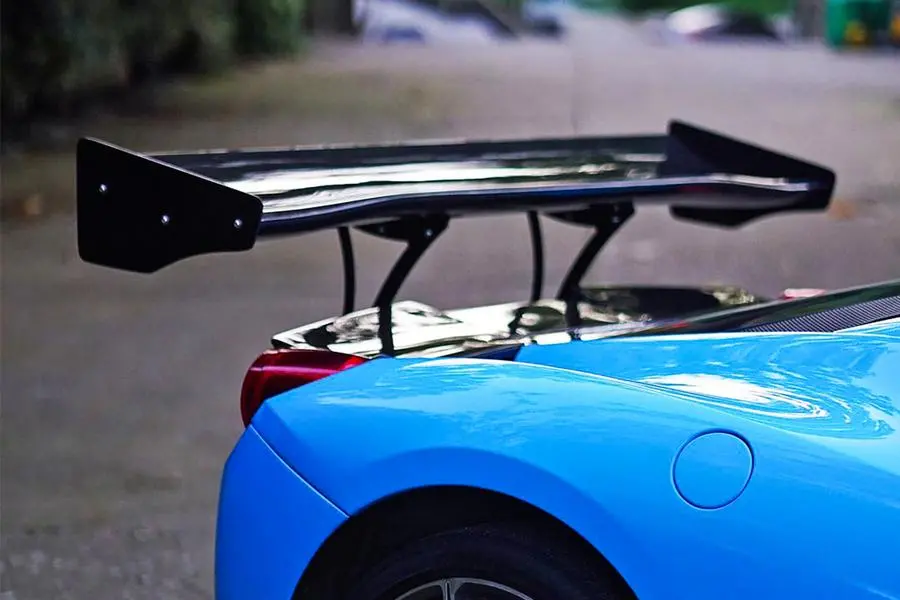 Carbondo 2010-2015 Ferrari 458 Coupe/Spider Sr Style Carbon Fiber Rear Wing 1