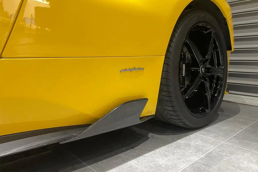 Darwinpro 2010-2015 Ferrari 458 Coupe/Spyder Speciale Style Carbon Fiber Side Skirts Canards 1