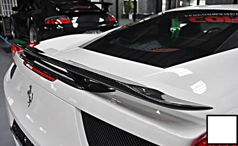 Future Design Dry Carbon Fiber Novi Style Rear Spoiler Wing For Ferrari 458 Italia 2