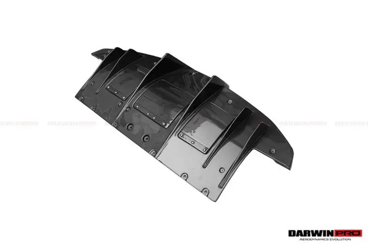 Darwinpro 2013-2015 Ferrari 458 Speciale Carbon Fiber Rear Diffuser 1