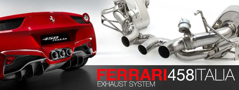 Tubi Style - Ferrari 458 Italia Exhaust System (W/ Valves) 1