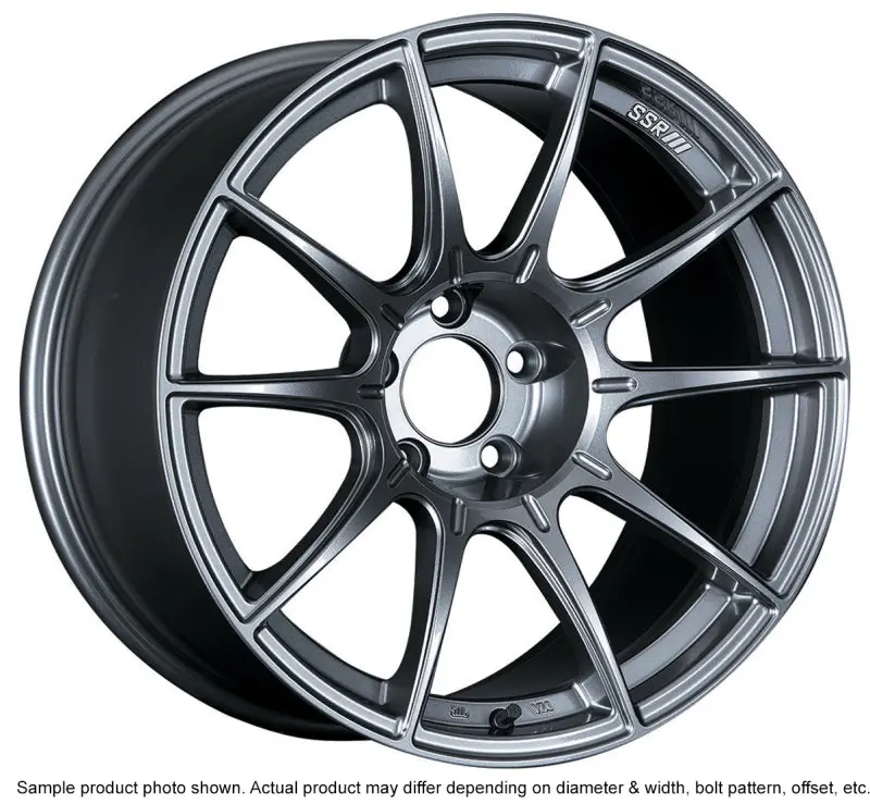 Ssr Gtx01 Forged Alloy Wheel – 18X10.5", 5X114.3, +22Mm Offset, Dark Silver Finish (G35 / 350Z / 370Z) 1