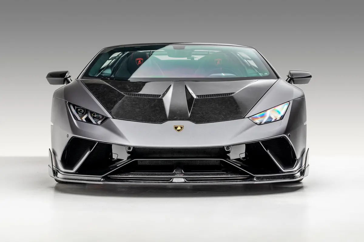 Vorsteiner Lamborghini Huracan Novara Performante Vincenz Edizone Aero Front Lip Spoiler 1