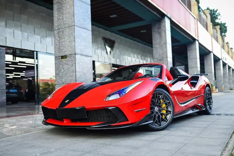 Carbonado 2015-2019 Ferrari 488 Gtb/Spyder Msy Style Auto Full Body Kit 1
