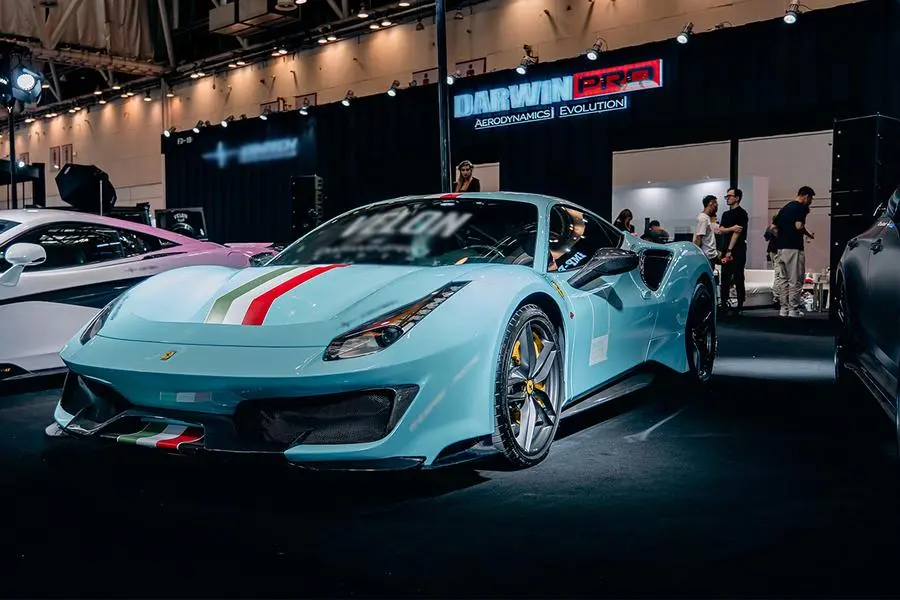 Darwinpro 2015-2020 Ferrari 488 Gtb / Spyder To Pista Full Conversion Body Kit 1