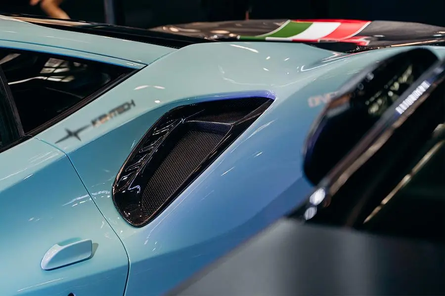 Darwinpro 2015-2020 Ferrari 488 Gtb/Spyder Pista Style Quarter Panel Side Scoops 1