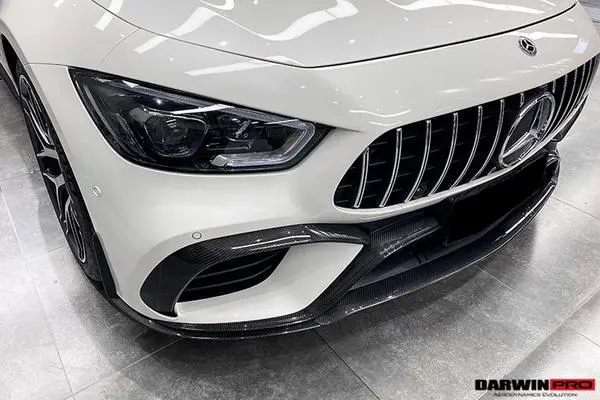 Darwinpro 2019+ Mercedes Benz Amg Gt63/S 4Door Coupe X290 Carbon Fiber Mid Front Lip 1