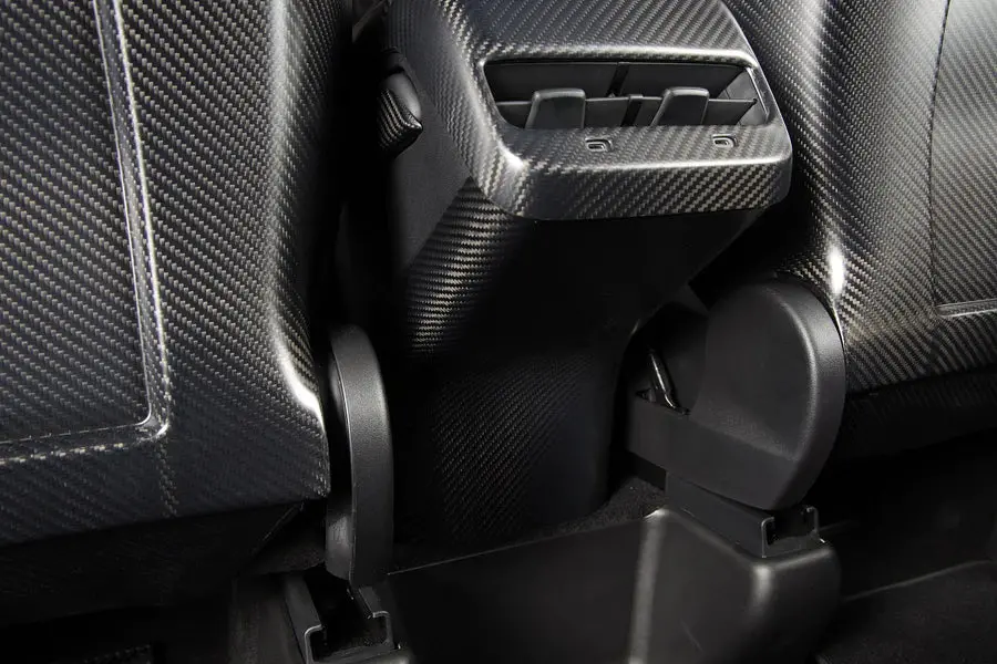 Carbonati Usa Tesla Model 3 / Model Y Dry Carbon Rear Seats Center Console Panel 1