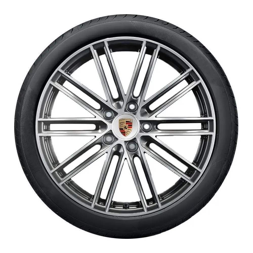 20” Porsche 718 Boxster / Cayman 911 Turbo Oe Complete Wheel Set 1