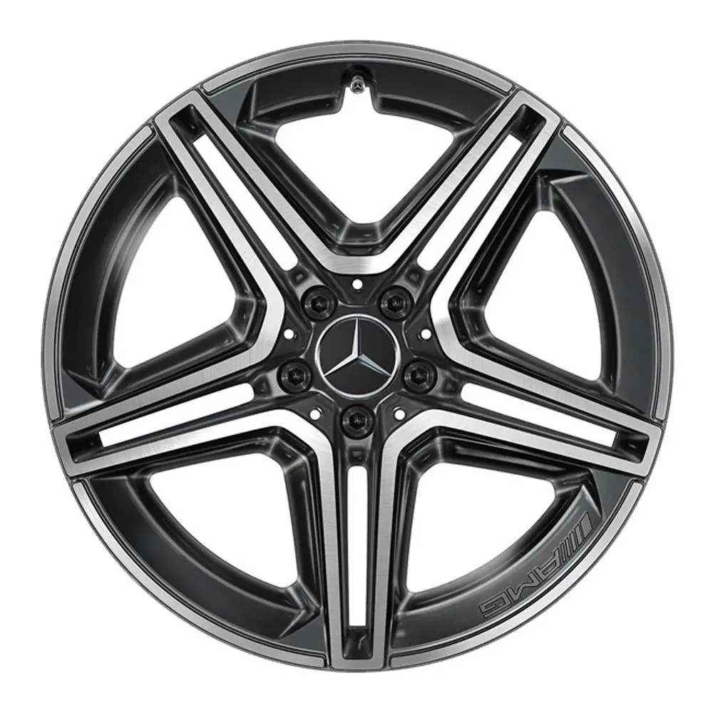 20” Mercedes-Benz Gle Amg 5-Twin-Spoke Oe Complete Wheel Set 1