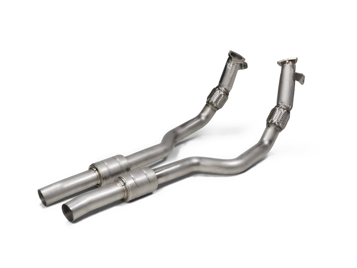 Akrapovic Audi Rs 6 Avant (C8) - Opf/Gpf 2022 Link Pipe Set (Ss) 1