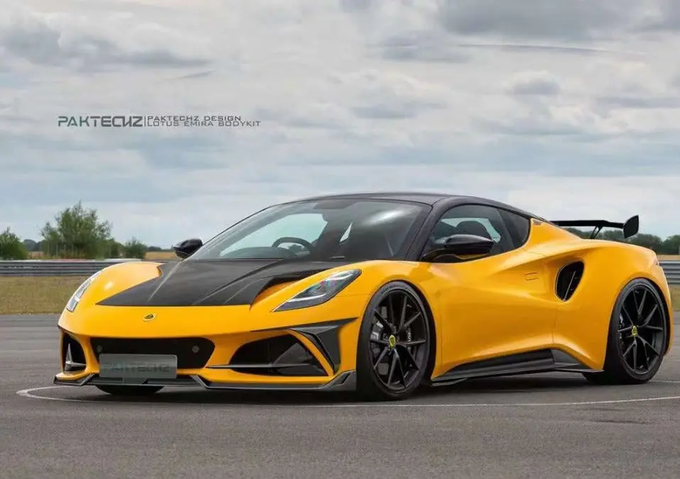 Paktechz Carbon Fiber Aero Body Kit For Lotus Emira 1