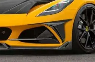 Paktechz Carbon Fiber Front Bumper Canards For Lotus Emira 1
