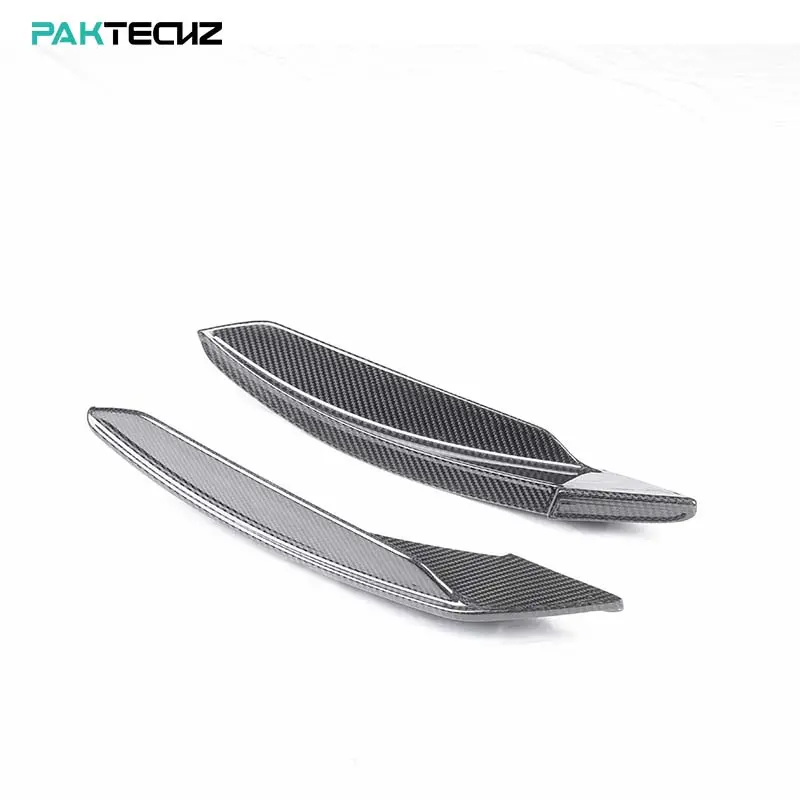 Paktechz Carbon Fiber Front Canards For Ferrari F8 Tributo / Spider 2
