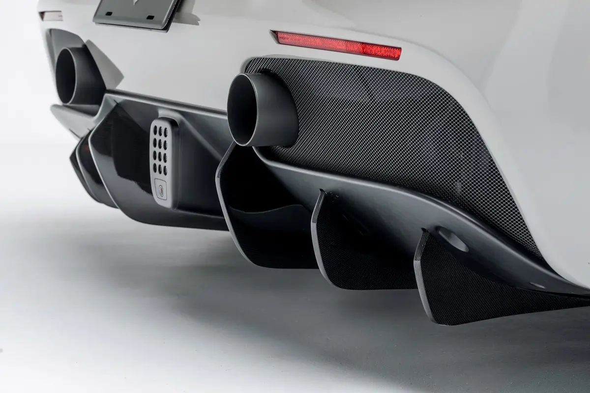 Vorsteiner Ferrari 488 Gtb Diavolo Rear Diffuser Fins (Set Of 6) 1