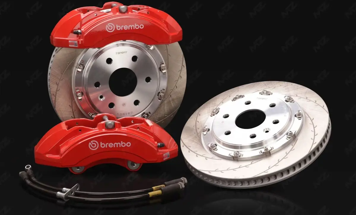 Brembo X-Style 6 Pot Caliper Big Brake Upgrade Kit 1