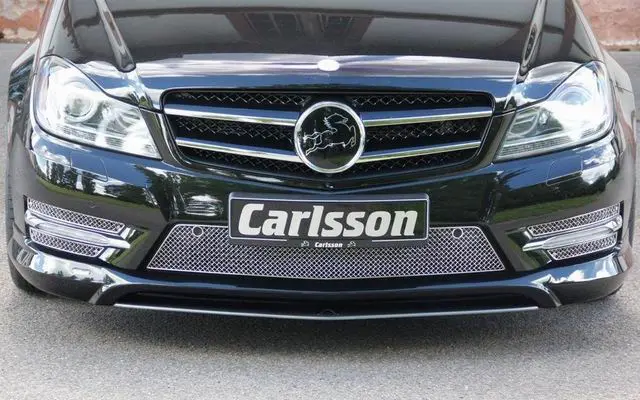 Carlsson For Mercedes-Benz W204 C-Class 2012+ Front Spoiler W/ Amg Bumper 1
