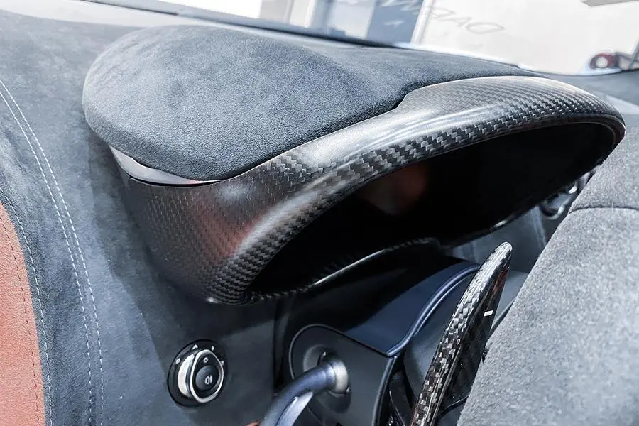 Darwinpro 2015-2021 Mclaren 540C/570S/570Gt/600Lt Dry Carbon Fiber Instrument Surround Panel Cover 1