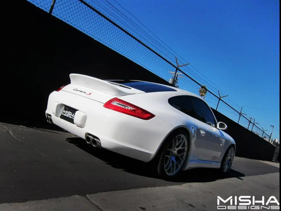 Misha Design Porsche 911 997 Mk1/Mk2 Duck Lip Rear Spoiler 1