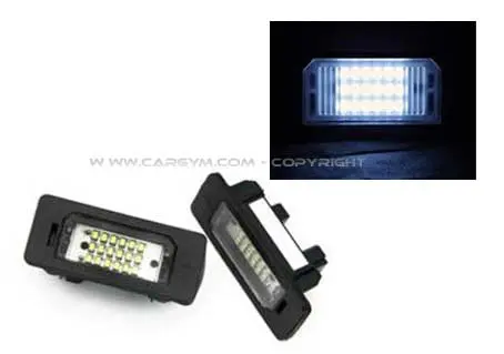 Mini Cooper Super White Smd Led License Lamp (No Error Code) 1