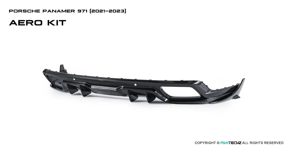 Paktechz Dry Carbon Fiber Aero Body Kit For Porsche 2021-2023 Panamera 8